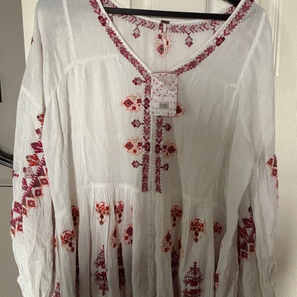 Free People Embroidered Top - Picture 5 of 6